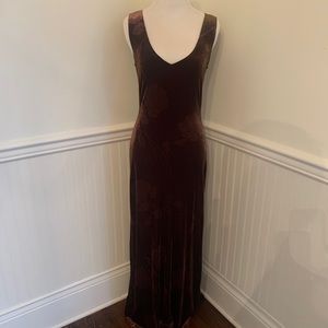 Vintage velvet Selections dress